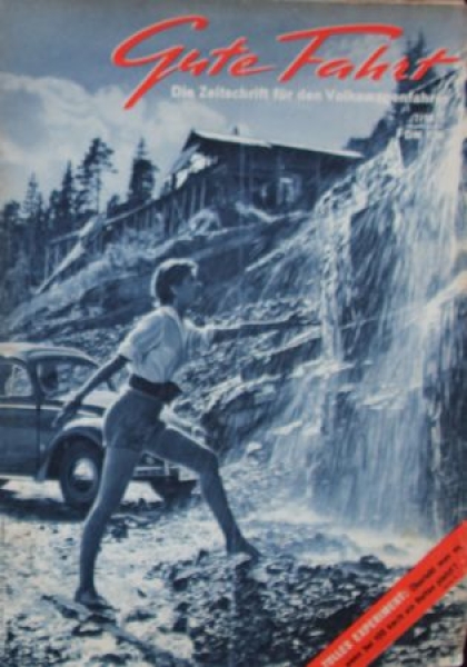 "Gute Fahrt" Volkswagen Magazine 1959 (8197)